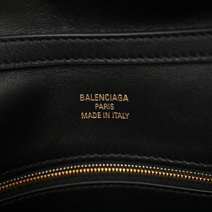 Balenciaga Natural Smooth Calfskin Small Rodeo Top Handle Handbag Black 6 of 10