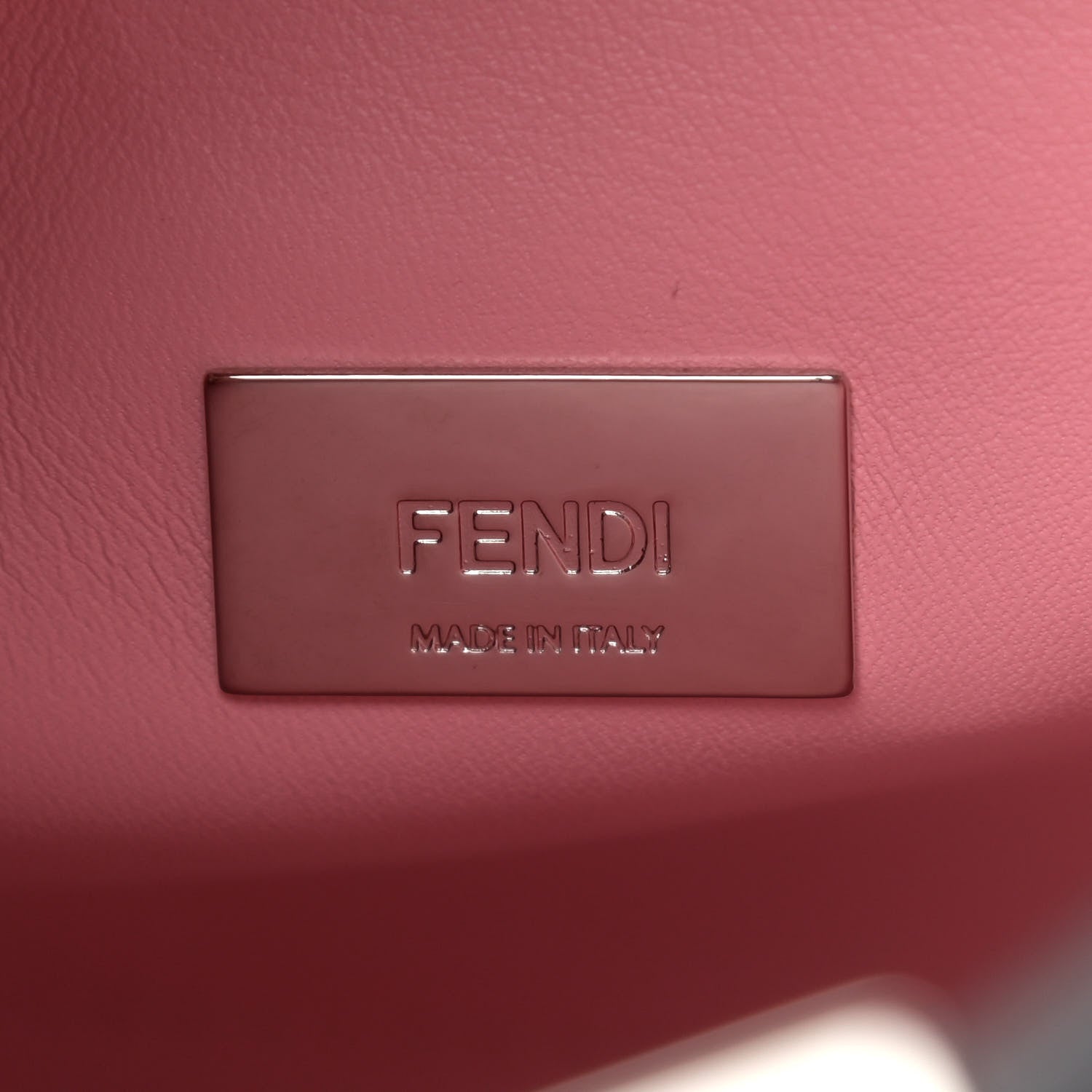 Fendi Vitello Medium Peekaboo Iconic Essentially Satchel Blue Notte Flamingo Black Cherry 8 of 12