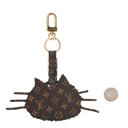 Louis Vuitton Epi Monogram Catogram Bag Charm Key Holder Gris 2 of 4