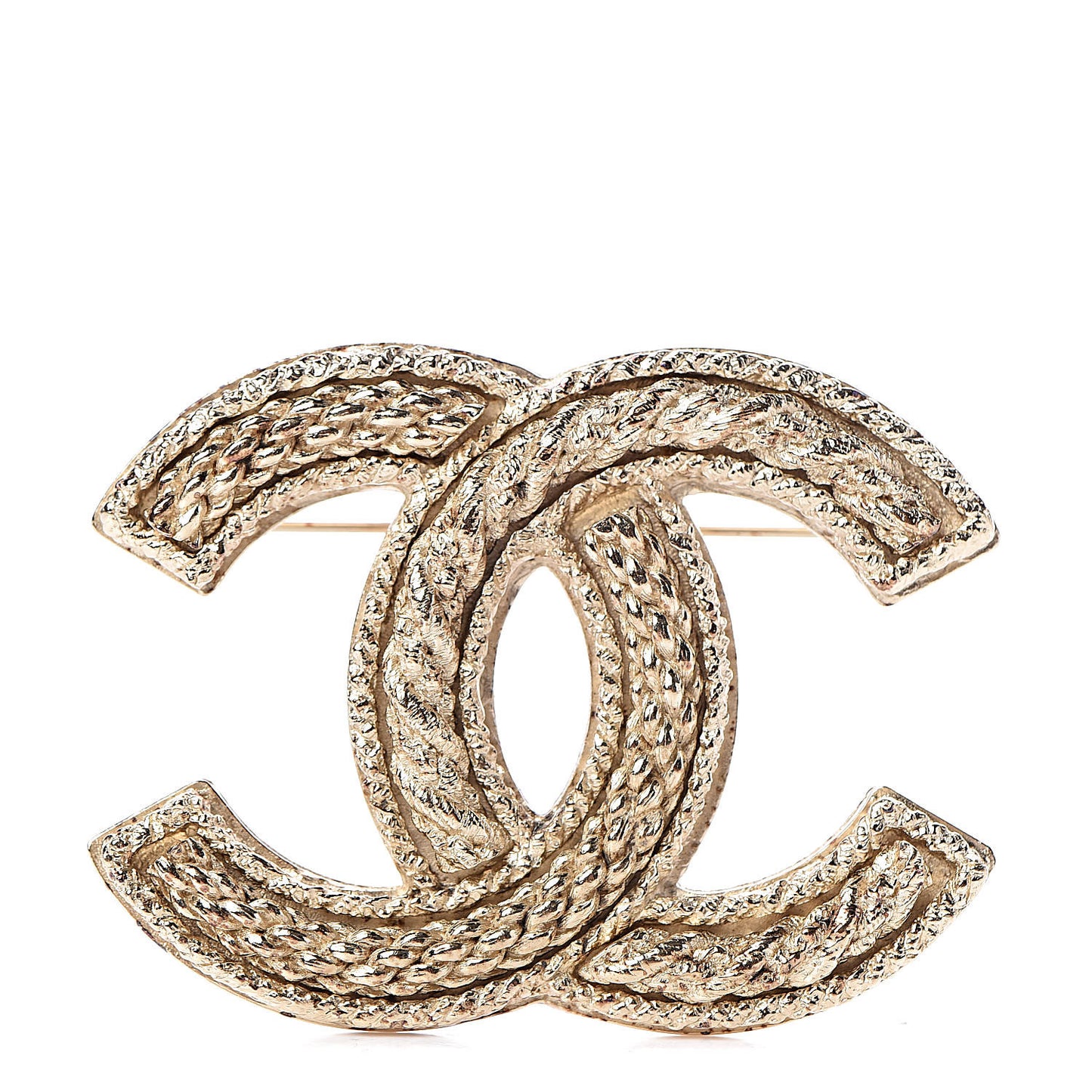 CC Large Brooch Gold