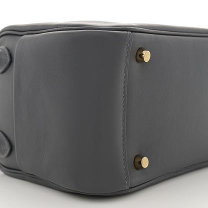 Hermes Swift Verso Mini Lindy 20 Graphite Gris Perle 9 of 11