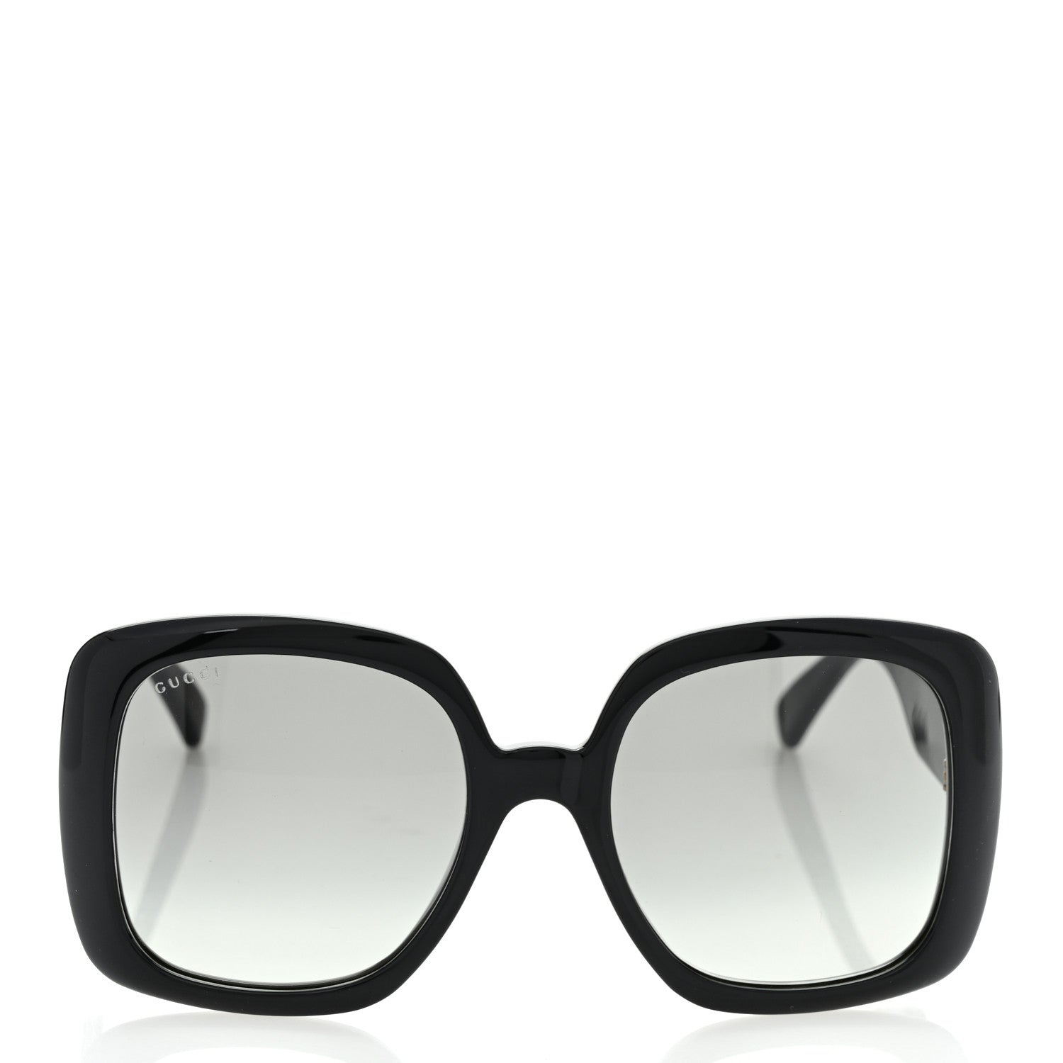 Gucci Acetate Square GG Web Sunglasses GG0713S Black 2 of 8