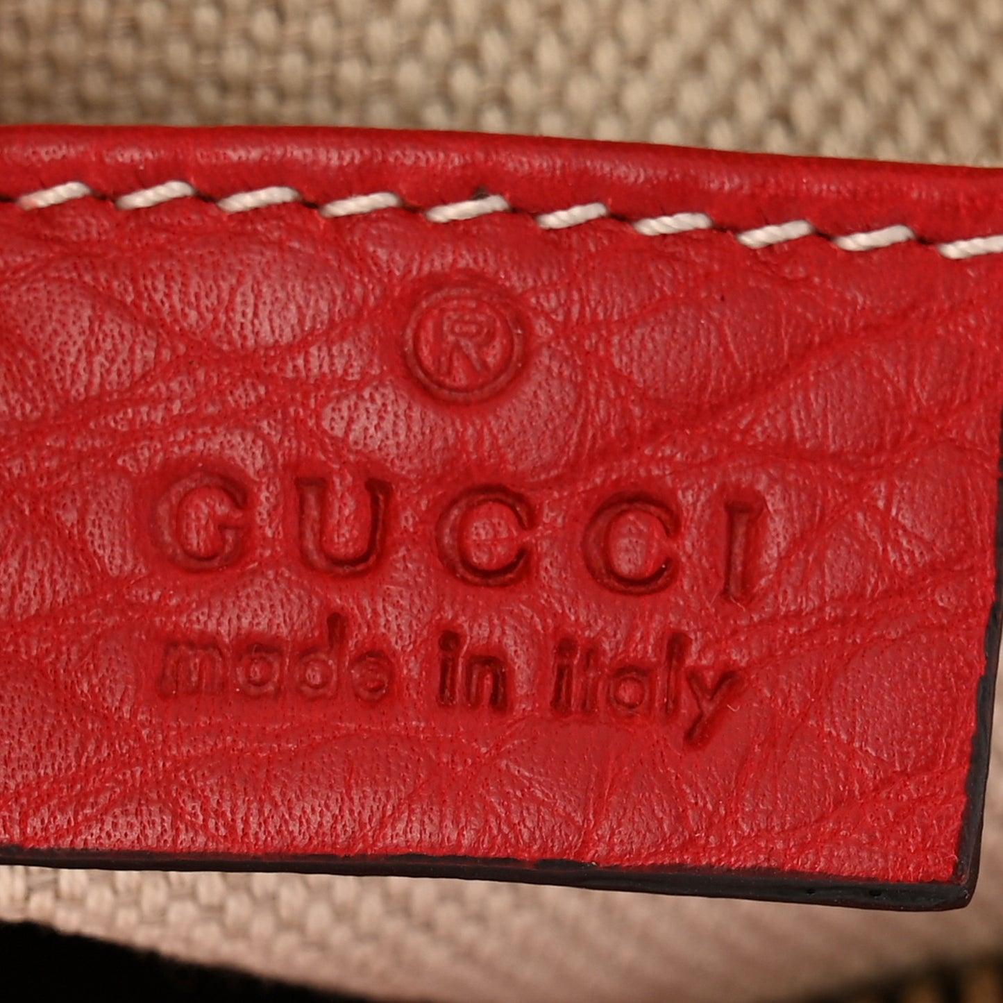 Pebbled Calfskin Small Soho Disco Bag Tabasco Red