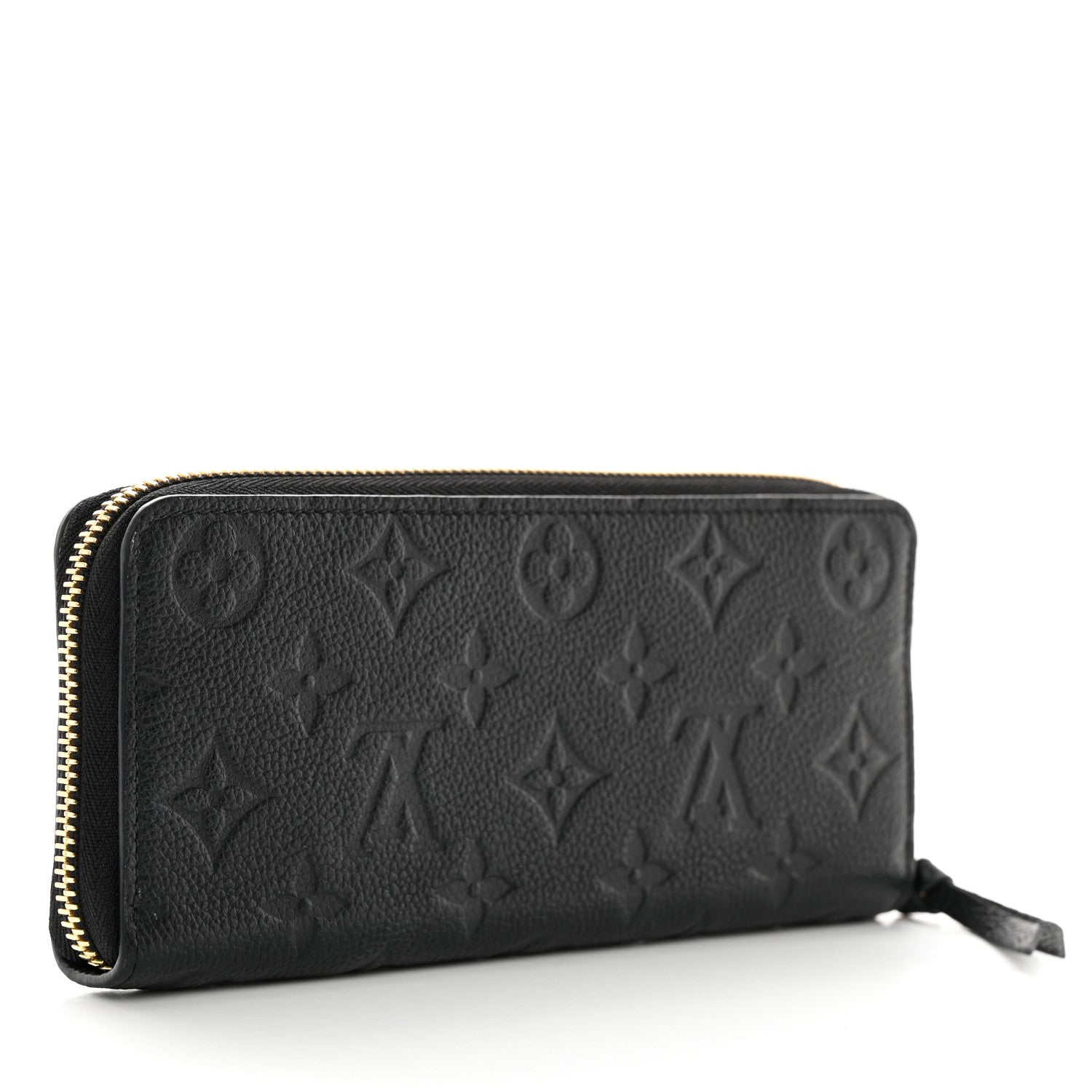 Louis Vuitton Empreinte Clemence Wallet Black 3 of 12