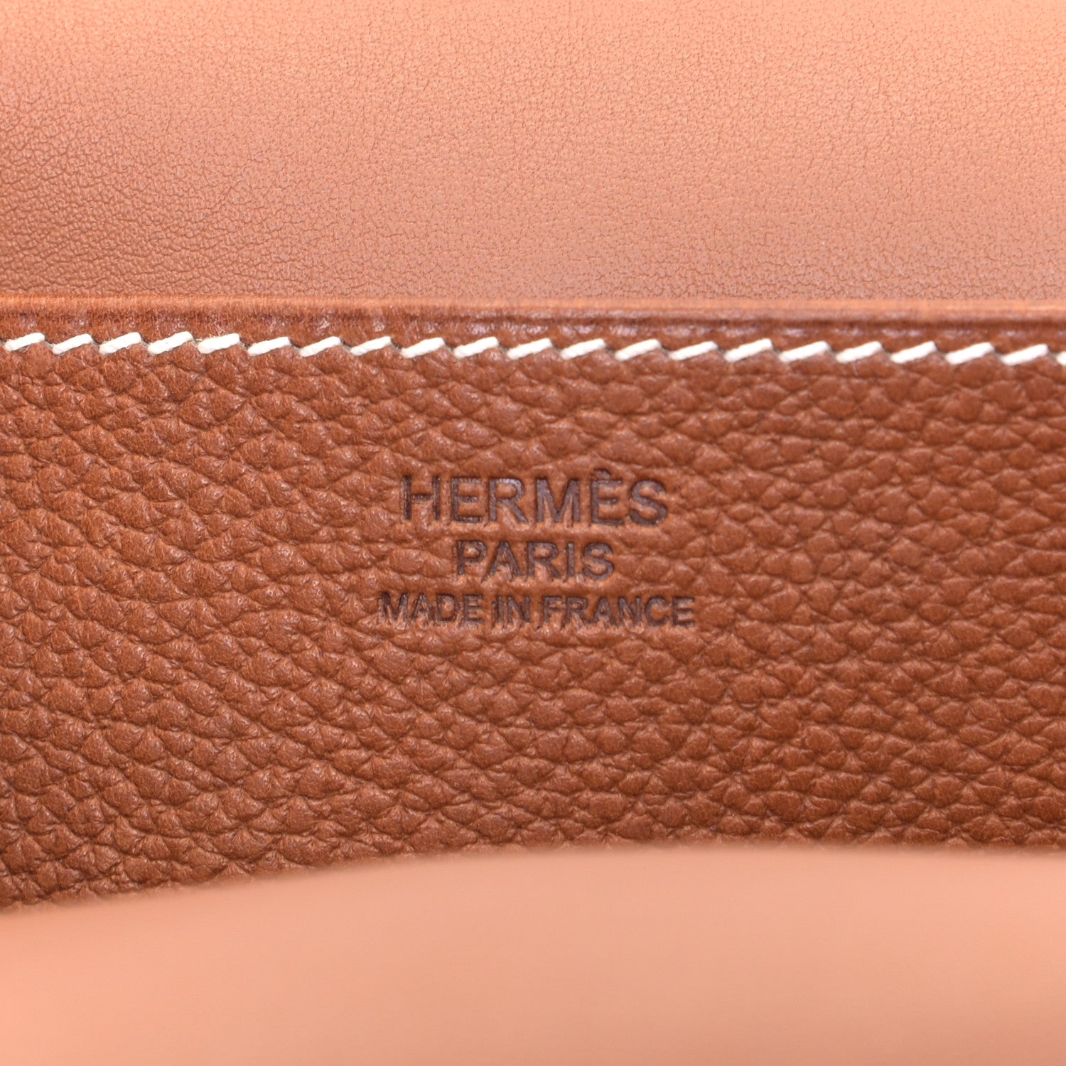 Hermes Barenia Faubourg Halzan 25 Fauve 5 of 5