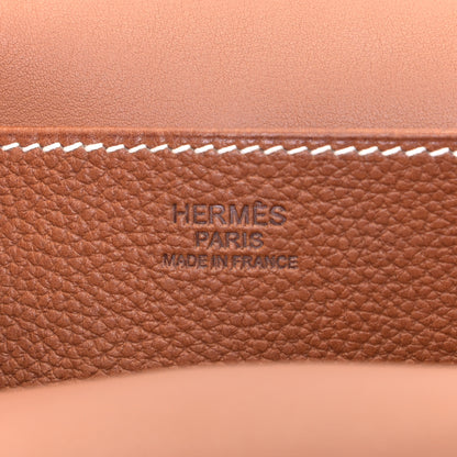 Hermes Barenia Faubourg Halzan 25 Fauve 5 of 5