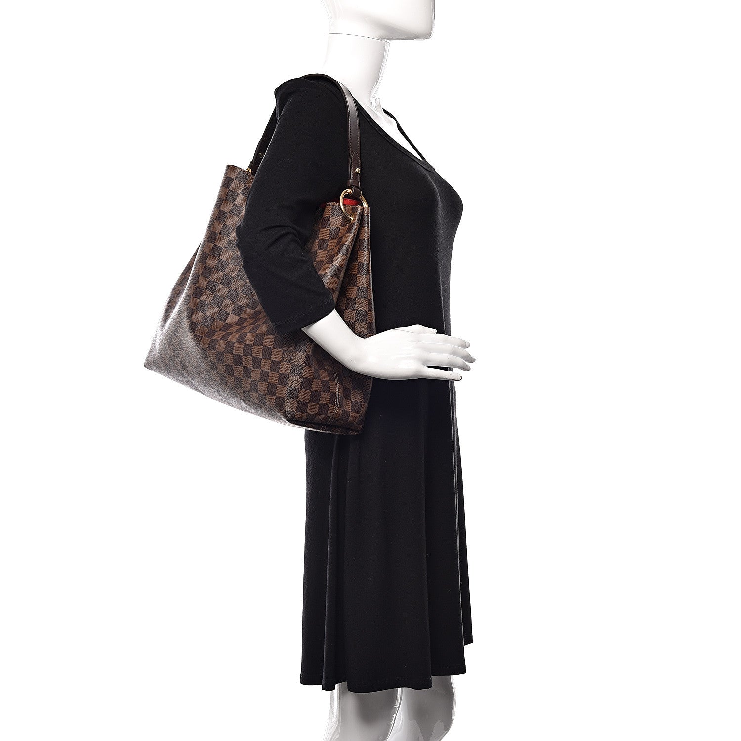 Louis Vuitton Damier Ebene Graceful MM 2 of 14