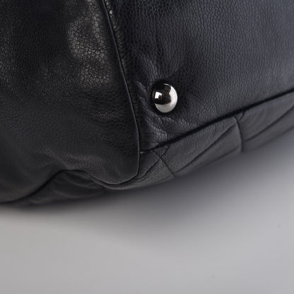 Chanel Soft Caviar Quilted Large Cells Tote Black 9 of 12