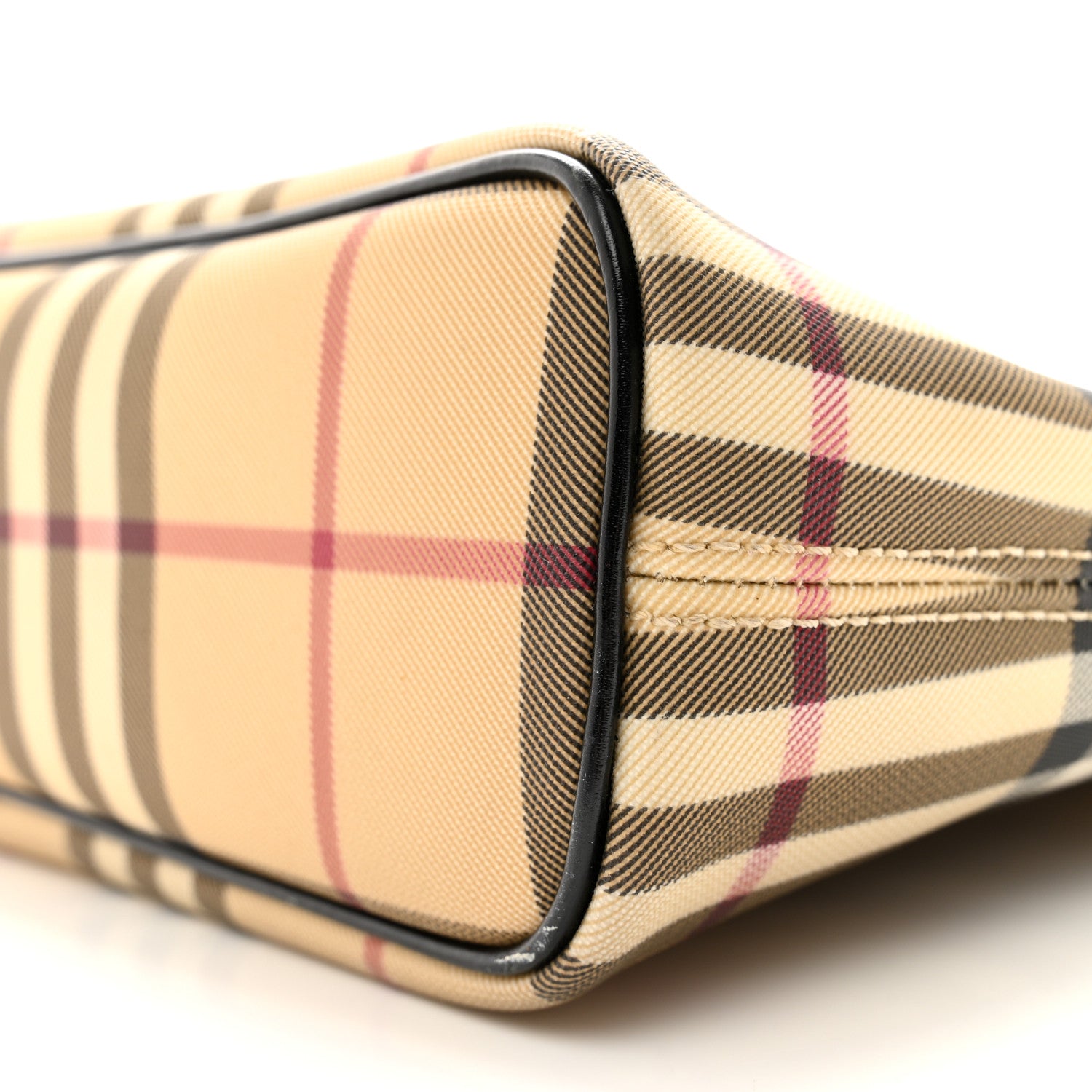 Burberry Vintage Check Shoulder Bag Black 10 of 15