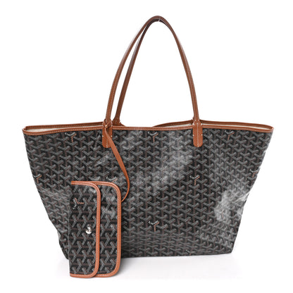 Goyard Goyardine Saint Louis GM Black Gold 3 of 13