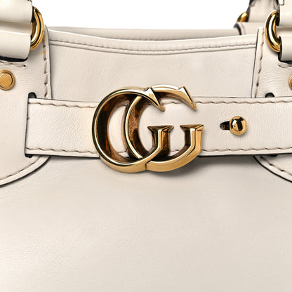 Gucci Calfskin Medium GG Running Tote White 7 of 10