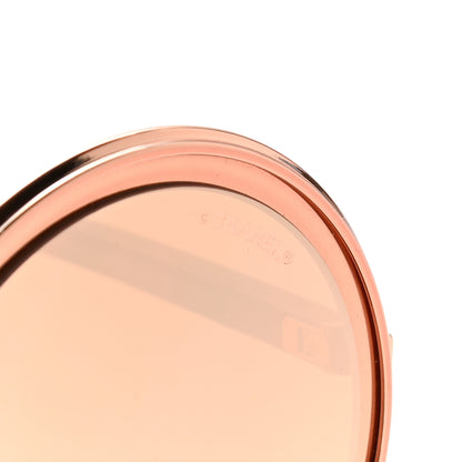 Chanel Metal Round Sunglasses 4226 Brown Rose Gold 7 of 8