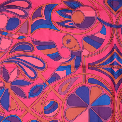 Hermes Silk Twill Folklore Scarf 140 1 of 6
