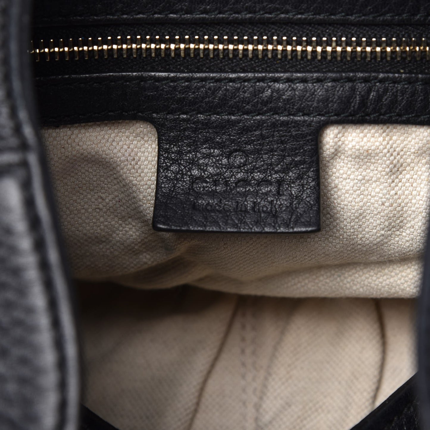 Pebbled Calfskin Medium Emily Hobo Black