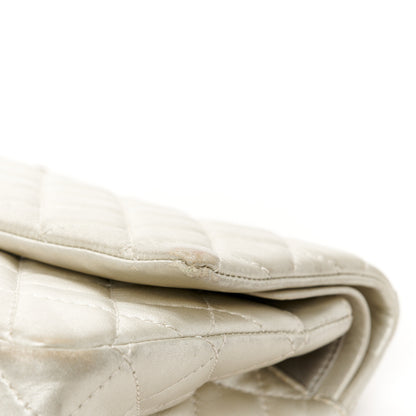 Chanel Metallic Lambskin Quilted 2.55 Reissue 226  Pale Gold 11 of 13