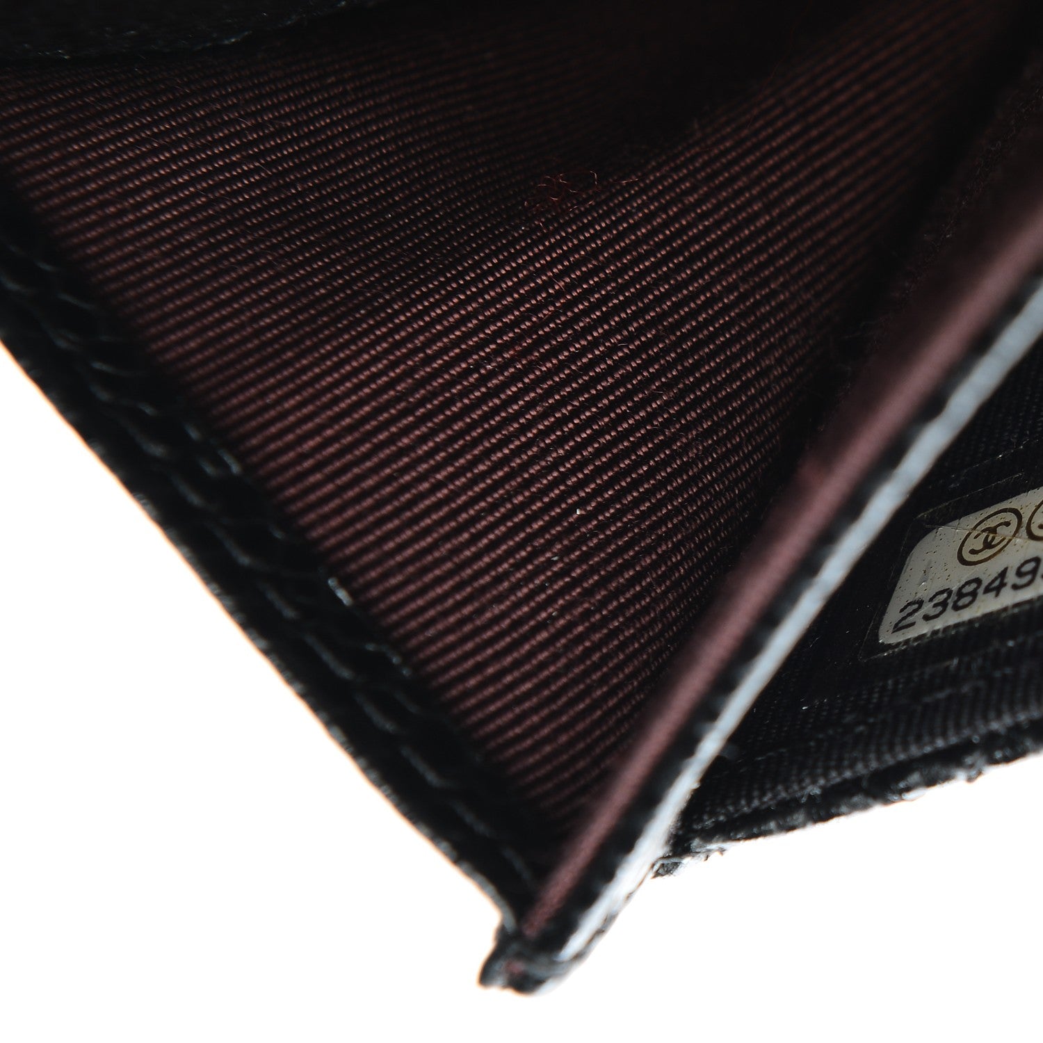 Chanel Caviar Quilted Flap Card Holder Black 7 of 7
