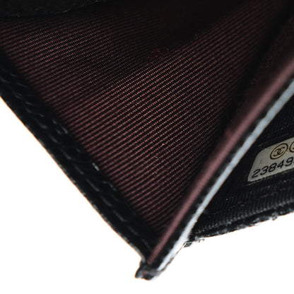 Chanel Caviar Quilted Flap Card Holder Black 7 of 7