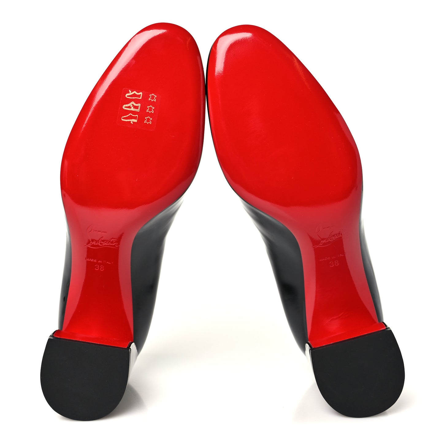 Patent Calfskin Miss Sab 55 Pumps 38 Black
