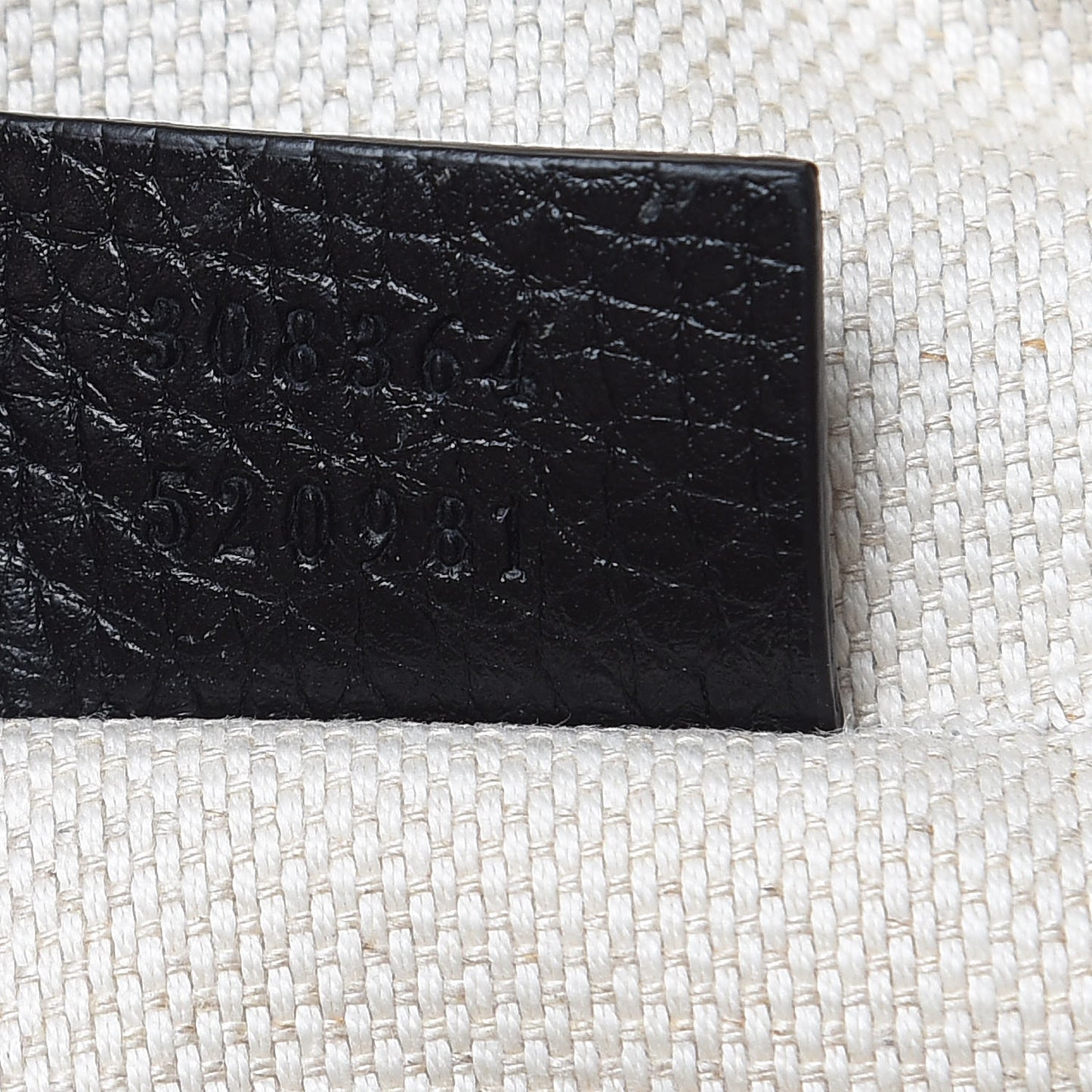 Pebbled Calfskin Small Soho Disco Bag Black