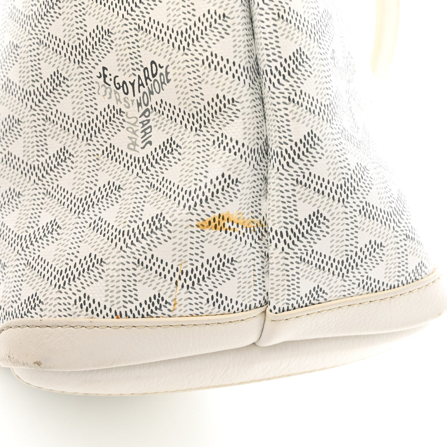 Goyardine Artois PM White