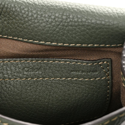 Chloe Calfskin Mini Marcie Round Crossbody Bag Dark Green 6 of 12
