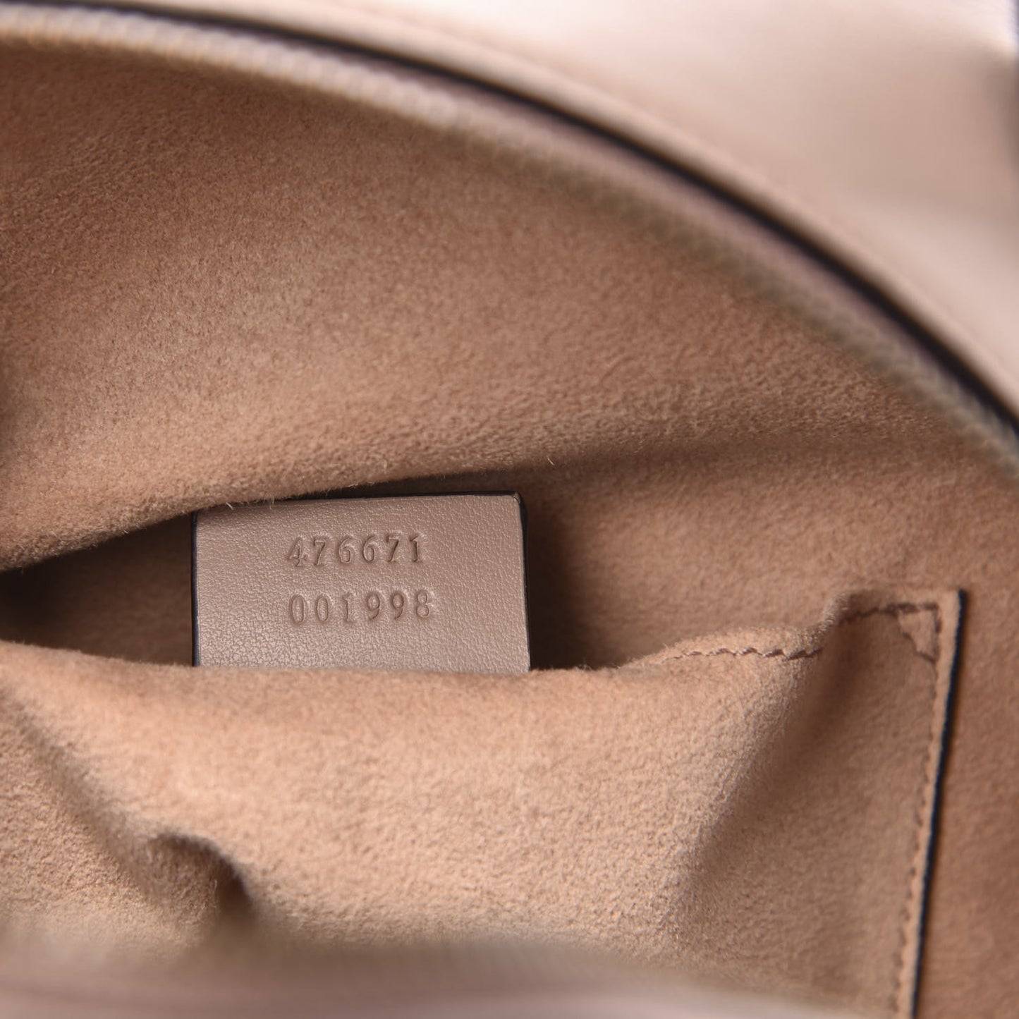 Calfskin Matelasse GG Marmont Dome Backpack Porcelain Rose