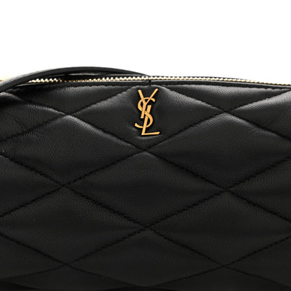 Saint Laurent Lambskin Monogram Mini Sade Tube Bag Black 8 of 12