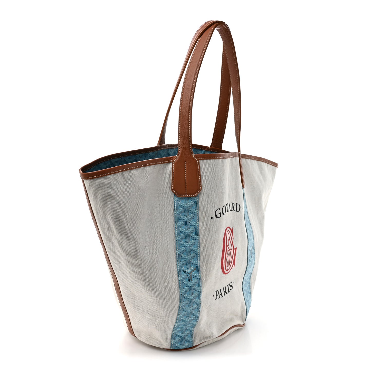 Goyardine Reversible Belharra Light Blue