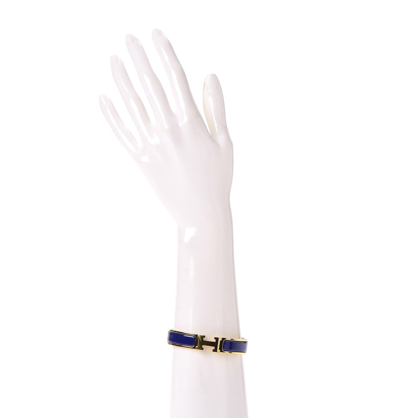 Enamel Narrow Clic Clac H Bracelet GM Iris