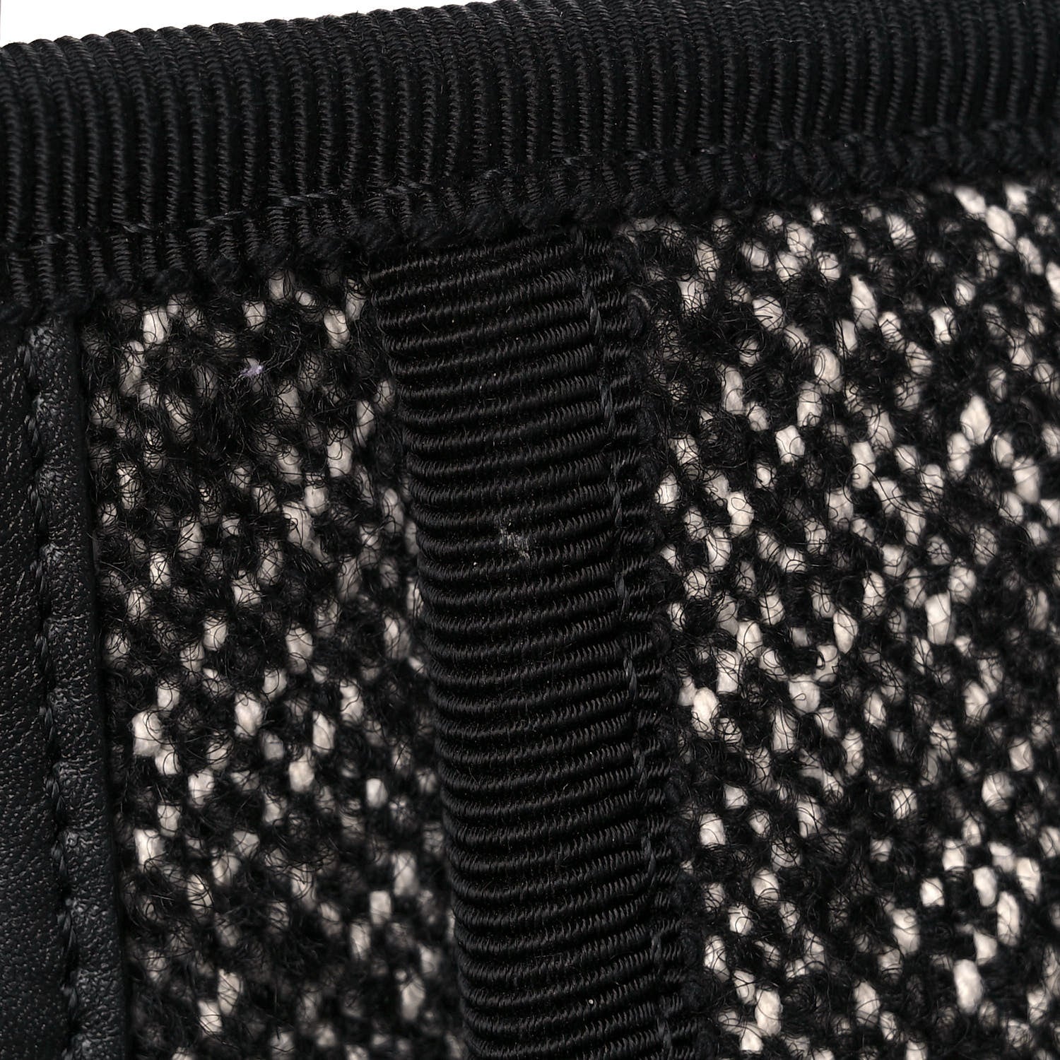 Chanel Mixed Fibers Calfskin Medium Deauville Tote Black 12 of 13