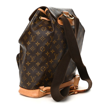 Louis Vuitton Monogram Montsouris GM Backpack 3 of 16