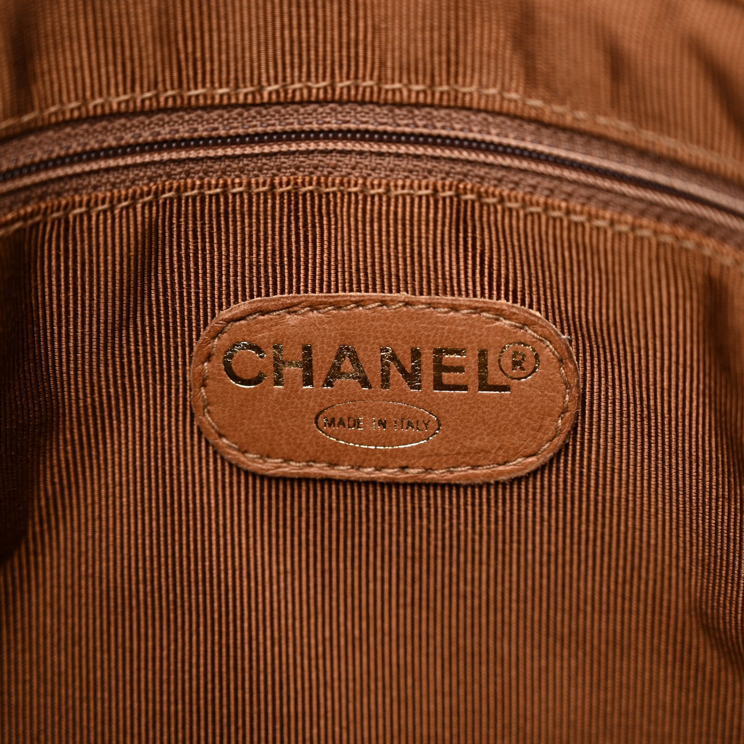 Chanel Caviar CC Shoulder Bag Brown 6 of 15