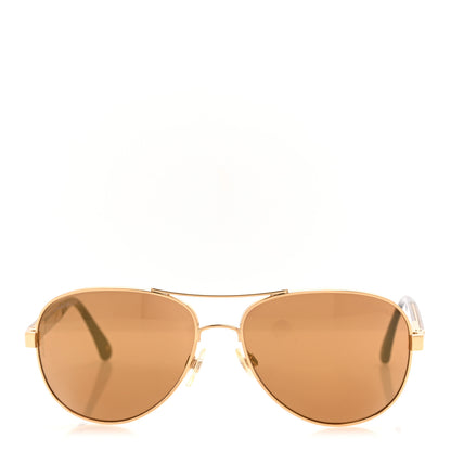 Chanel Metal Aviator Sunglasses 4179 Brown 3 of 20