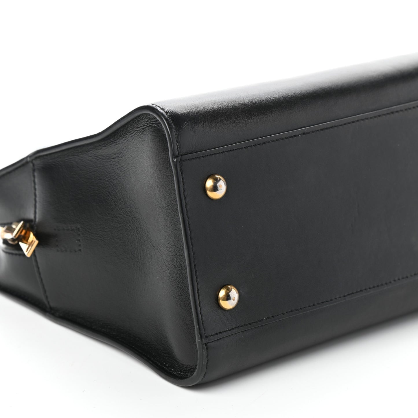 Smooth Calfskin Small Monogram Cabas Black