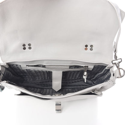 Proenza Schouler Lambskin Medium PS1 Satchel Pale Steel 5 of 8