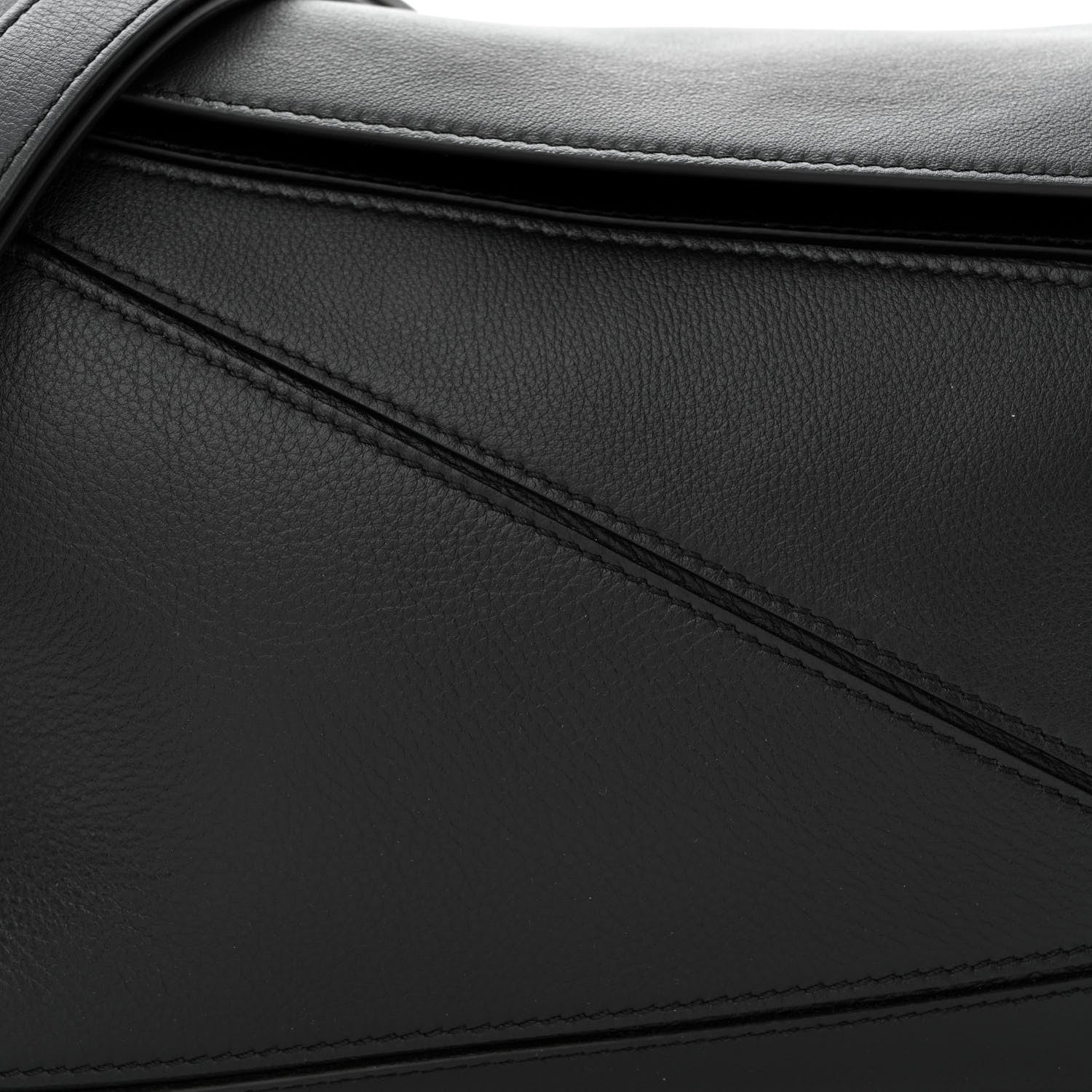 Loewe Calfskin Small Puzzle Bag Black 9 of 11