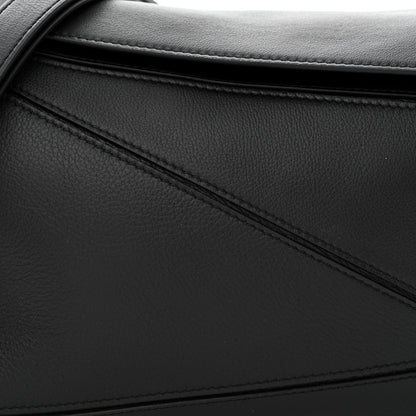 Loewe Calfskin Small Puzzle Bag Black 9 of 11