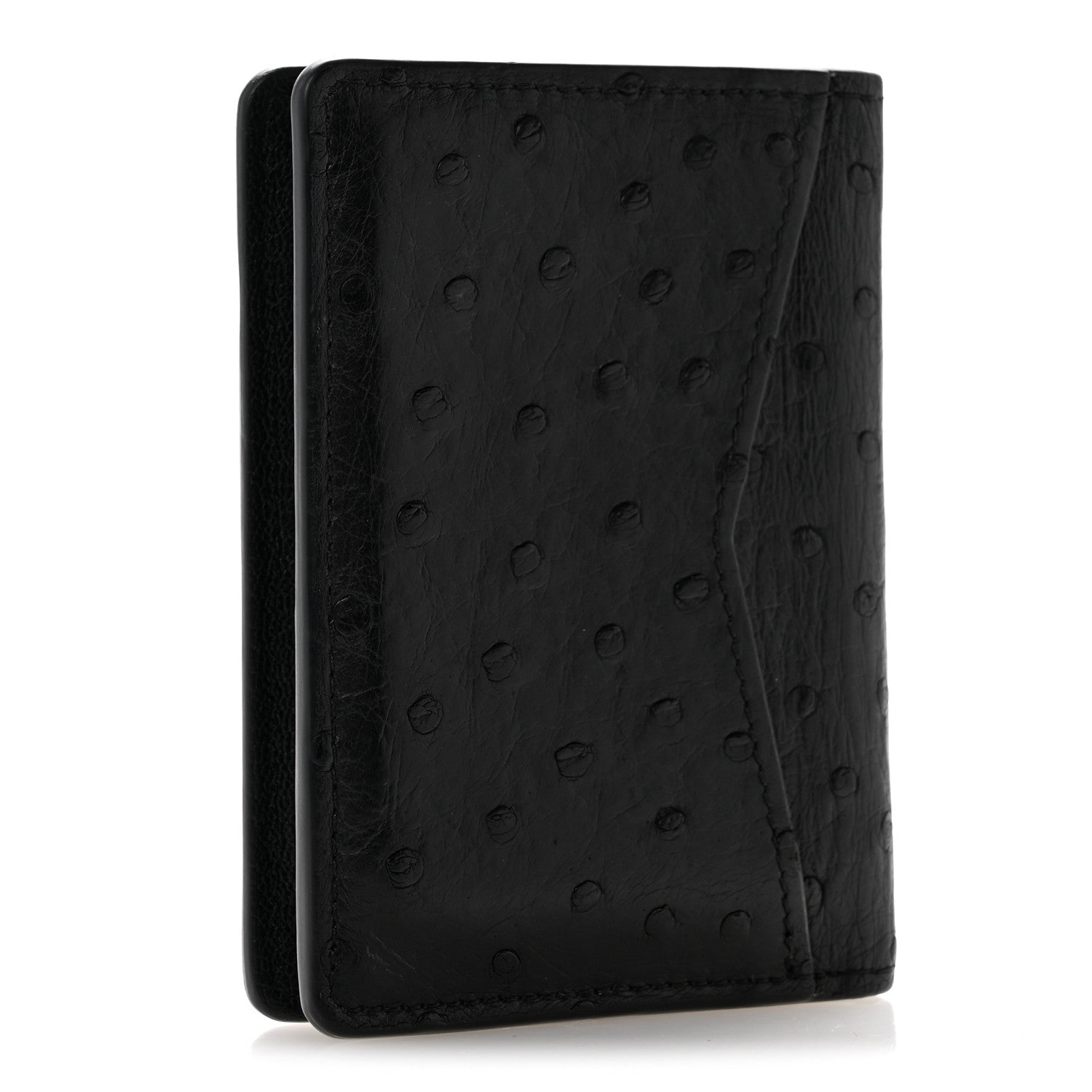 Louis Vuitton Ostrich Pocket Organizer NM Black 3 of 8