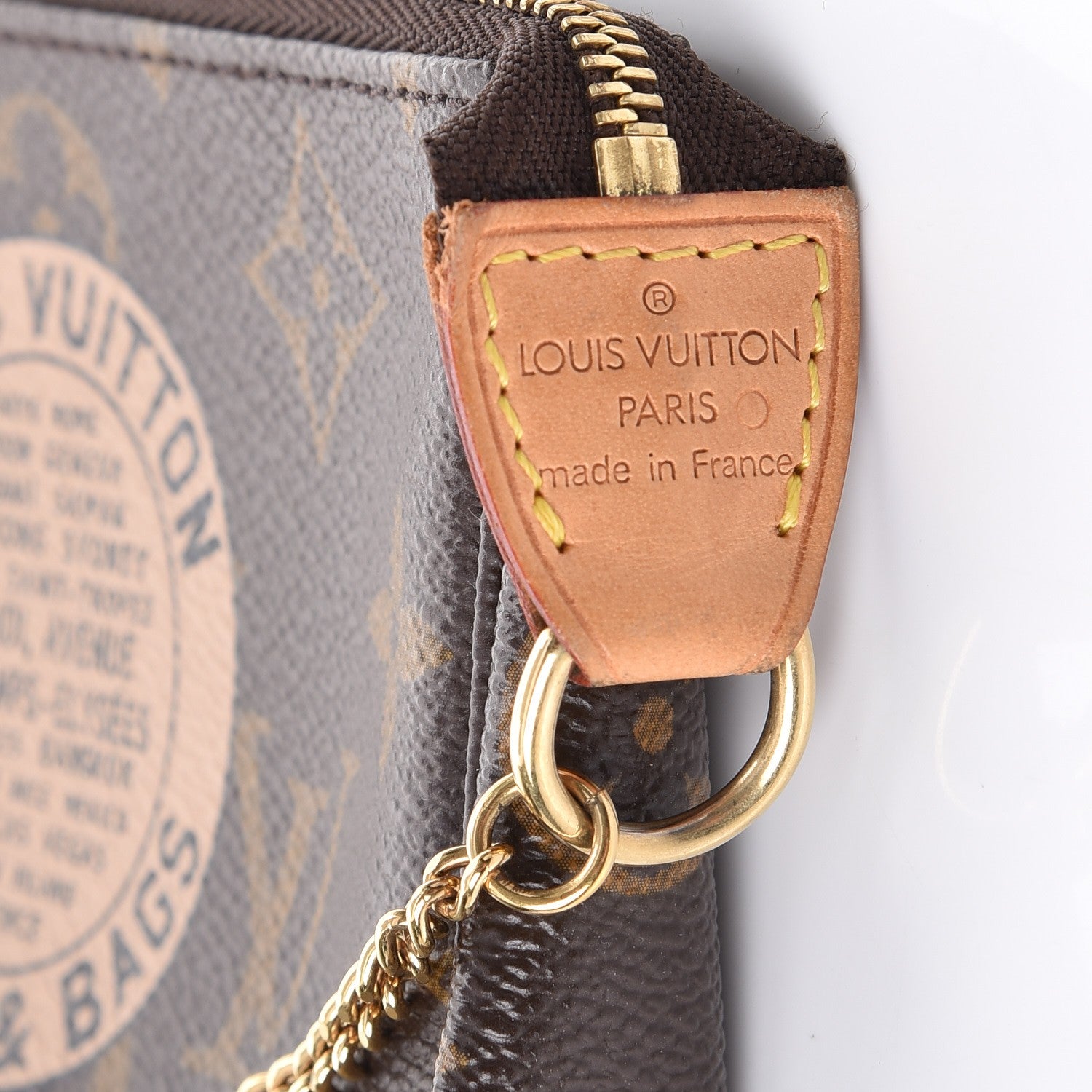 Louis Vuitton Monogram Complice Trunks and Bags Mini Pochette Accessories Beige 6 of 7
