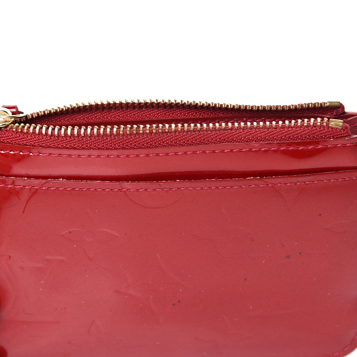 Louis Vuitton Vernis Key Pouch Pomme D'Amour 9 of 13