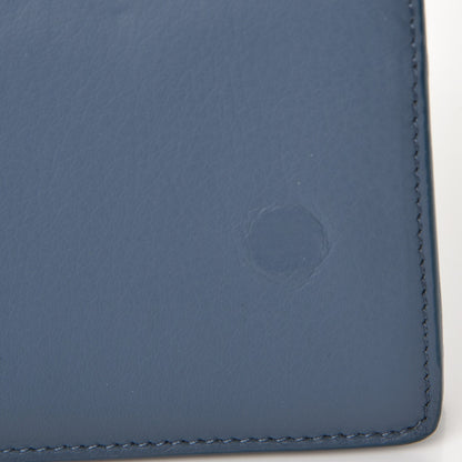 Balenciaga Calfskin Papier Wand Clutch Petroleu Bleu 9 of 10