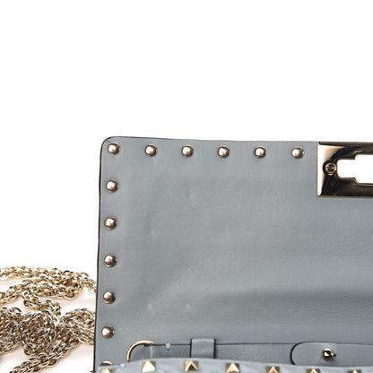 Valentino Garavani Nappa Rockstud Spike Wallet on Chain Nube 7 of 11
