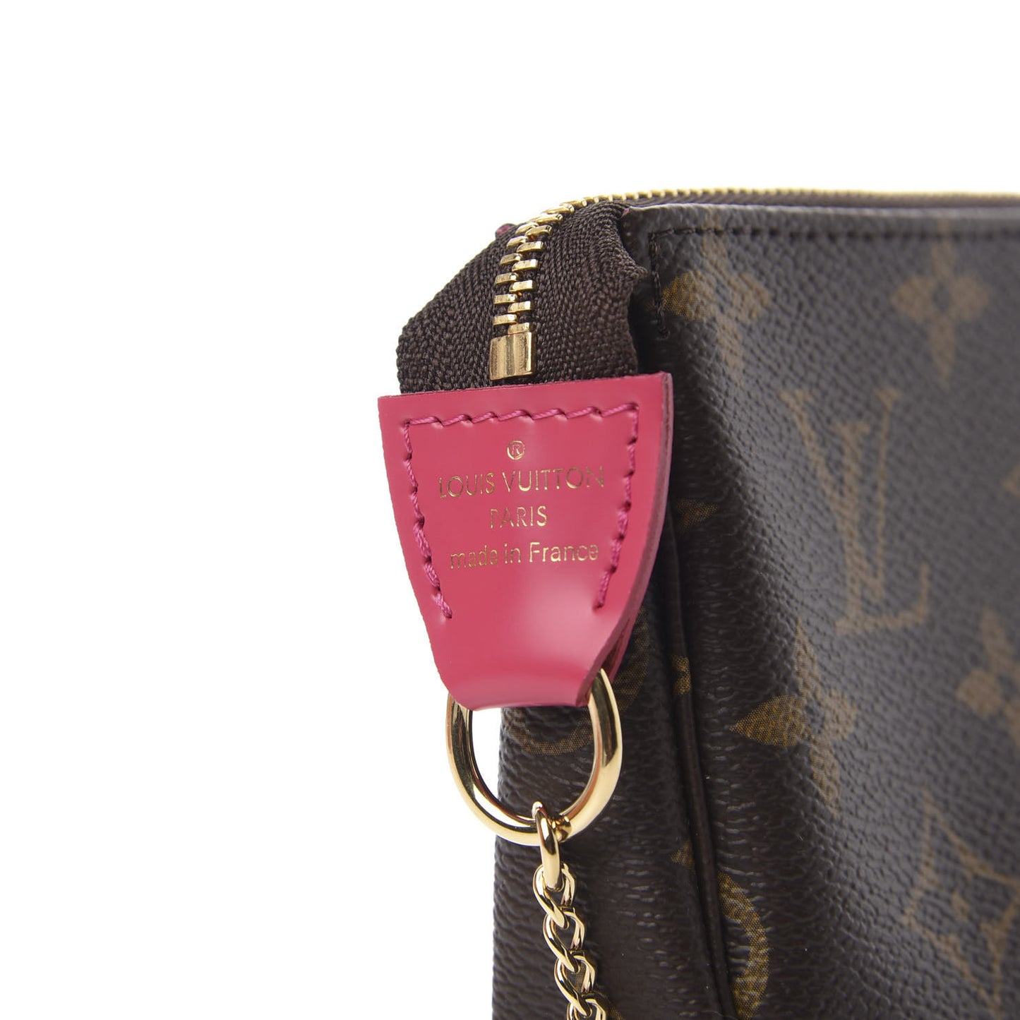Monogram 2020 Christmas Animation Roller Coaster Mini Pochette Accessories Pivoine