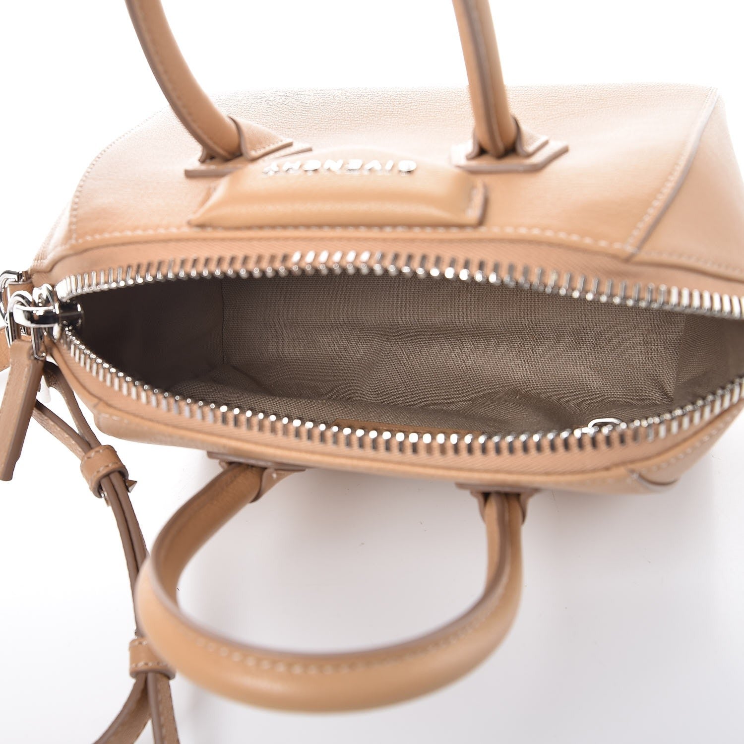Givenchy Sugar Goatskin Mini Antigona Light Beige 6 of 8