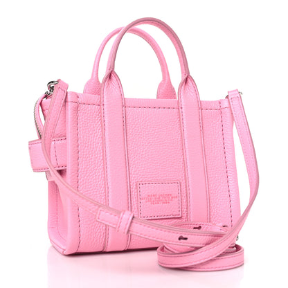 Marc Jacobs Grained Calfskin Micro The Tote Bag Pink 3 of 8
