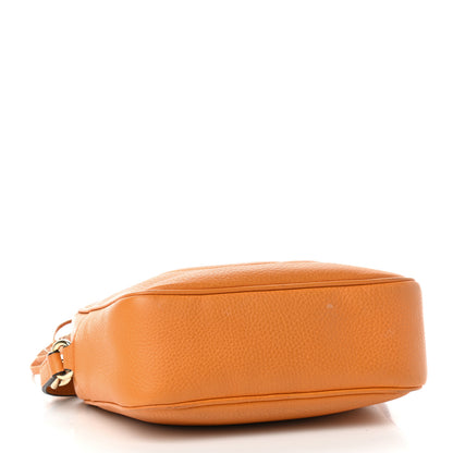 Gucci Pebbled Calfskin Small Soho Disco Bag Curcuma 4 of 12