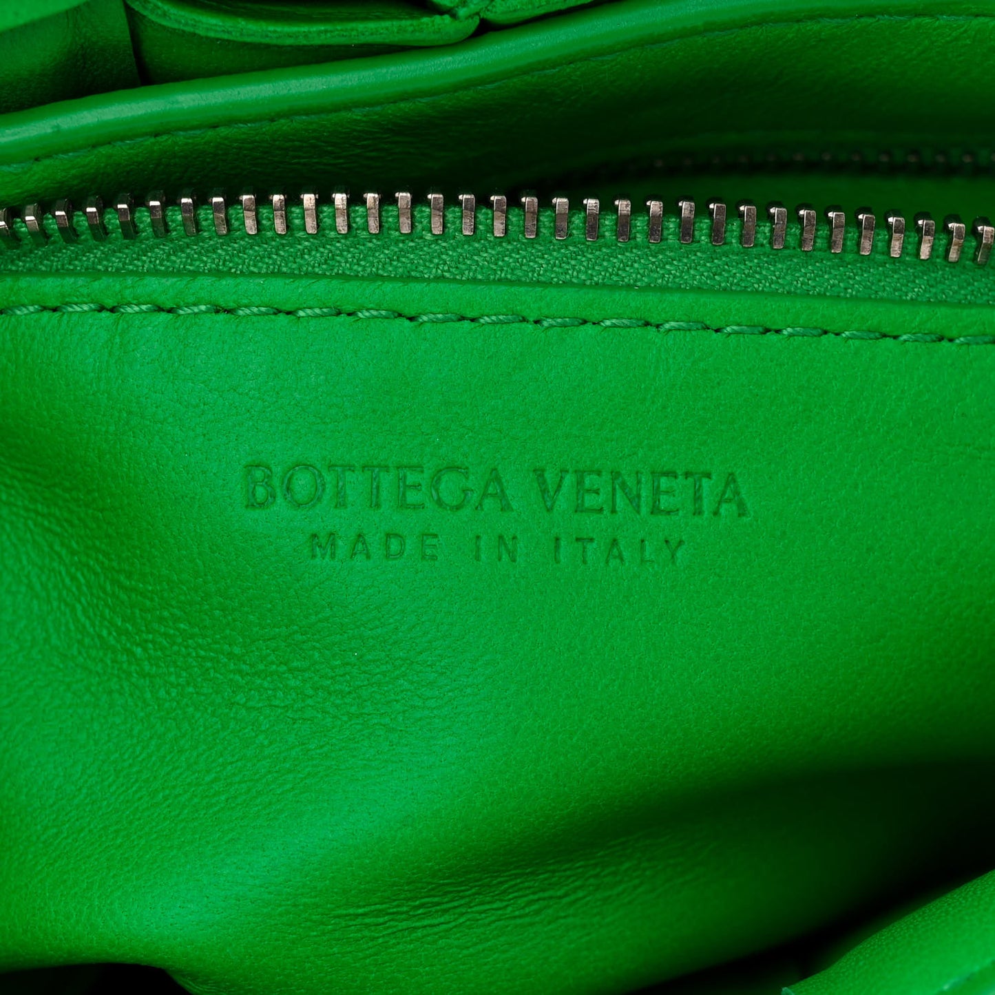 Nappa Maxi Intreccio Small Padded Cassette Crossbody Bag Parakeet