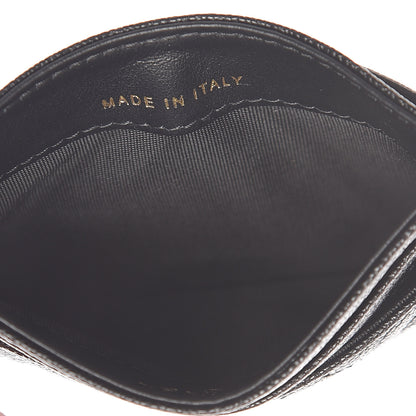 Chanel Caviar Quilted Boy Card Holder Black 5 of 9