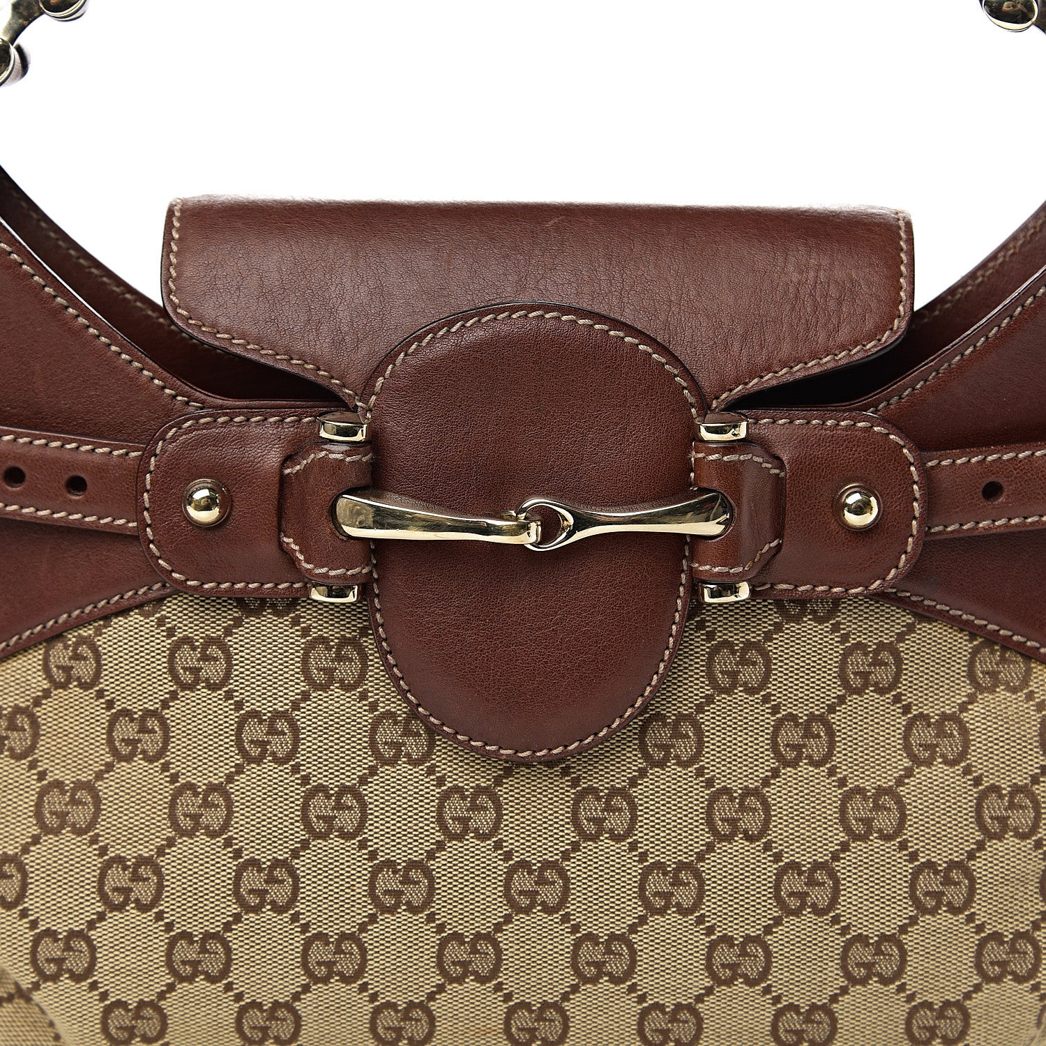 Gucci Monogram Pelham Shoulder Bag Brown 12 of 12