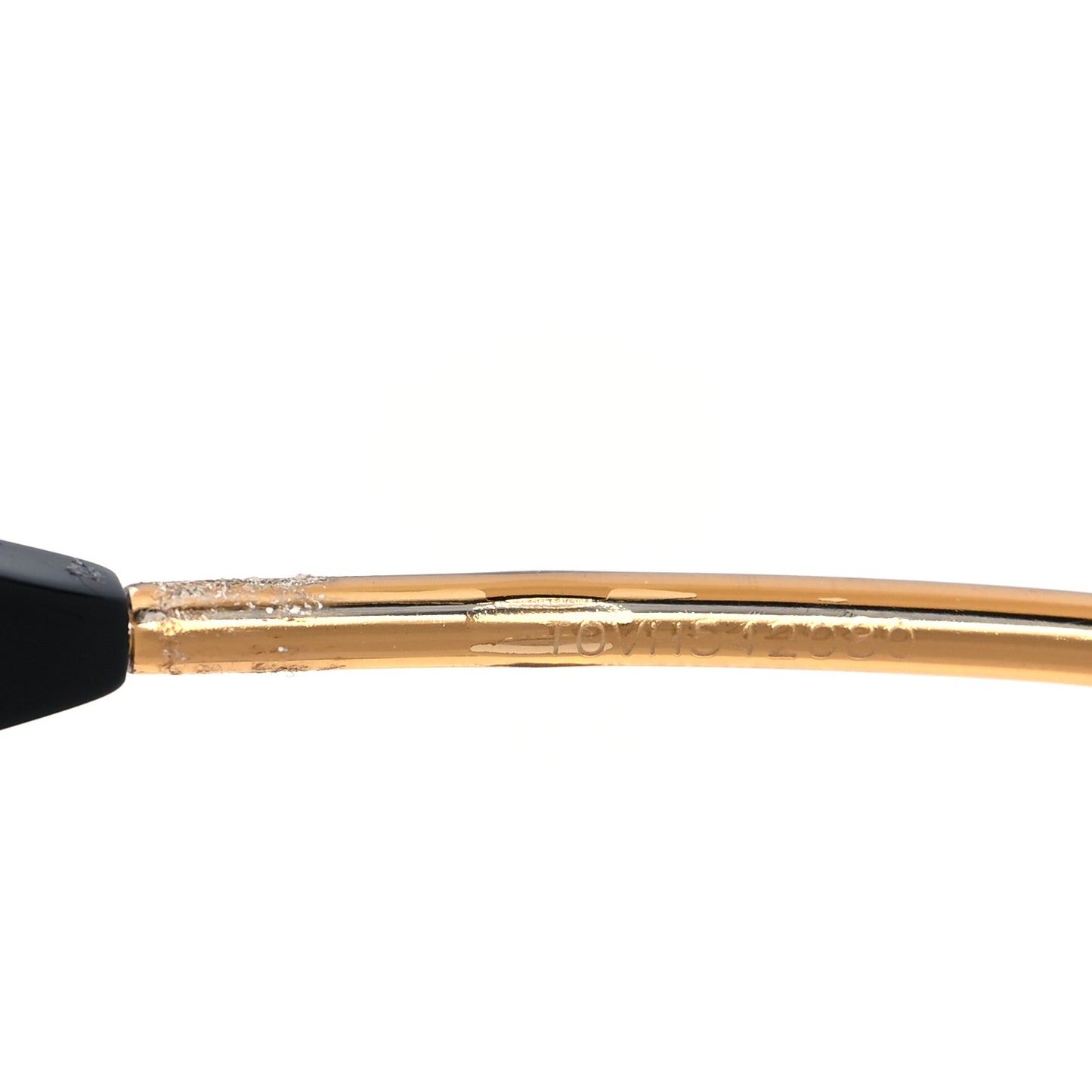 Acetate Square Frame Web Glitter Sunglasses GG062S Black
